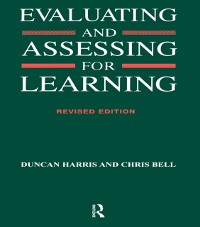 Cover Evaluating and Assessing for Learning