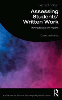 Cover Assessing Students' Written Work