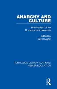 Cover Anarchy and Culture