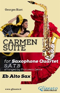 Cover "Carmen" Suite for Sax Quartet (Eb Alto Sax)