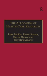 Cover The Allocation of Health Care Resources