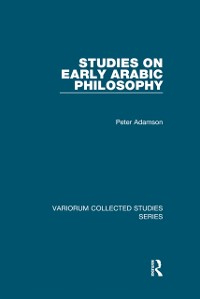 Cover Studies on Early Arabic Philosophy