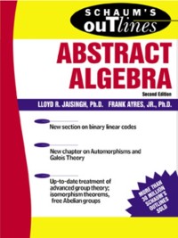 Cover Schaum's Outline of Abstract Algebra