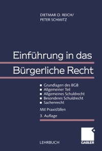 Cover Einführung in das Bürgerliche Recht