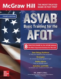 Cover McGraw Hill ASVAB Basic Training for the AFQT, Fourth Edition