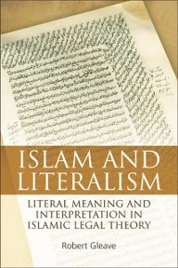 Cover Islam and Literalism