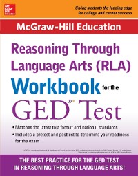 Cover McGraw-Hill Education RLA Workbook for the GED Test