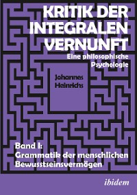 Cover Kritik der integralen Vernunft