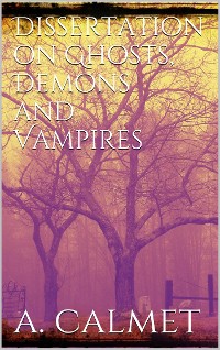 Cover Dissertation on ghosts, demons and vampires