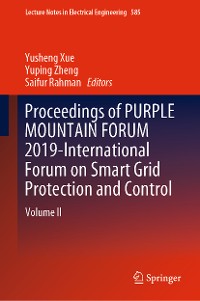 Cover Proceedings of PURPLE MOUNTAIN FORUM 2019-International Forum on Smart Grid Protection and Control