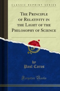 Cover Principle of Relativity in the Light of the Philosophy of Science