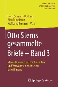 Cover Otto Sterns gesammelte Briefe – Band 3