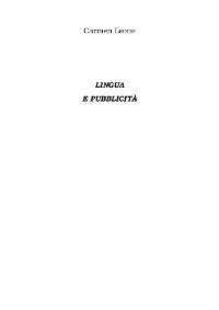 Cover Lingua e pubblicità