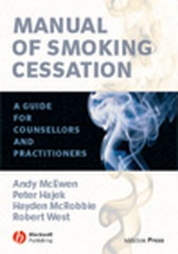Cover Manual of Smoking Cessation