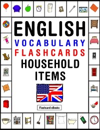 Cover English Vocabulary: Flashcards - Household items