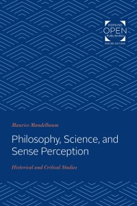 Cover Philosophy, Science, and Sense Perception