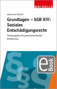 Cover Grundlagen SGB XIV - Soziales Entschädigungsrecht