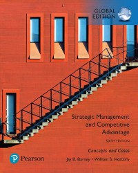 Cover Strategic Management and Competitive Advantage: Concepts and Cases, Global Edition