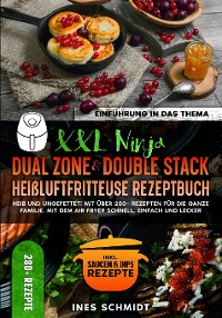 Cover XXL Ninja Dual Zone & Double Stack Heißluftfritteuse Rezeptbuch