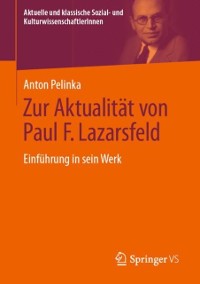Cover Zur Aktualität von Paul F. Lazarsfeld