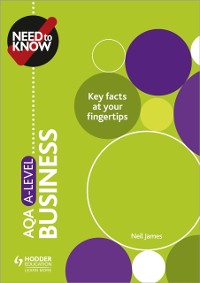 Cover Need to Know: AQA A-level Business