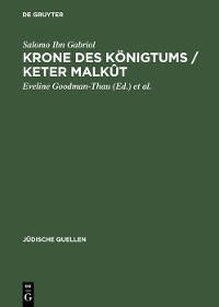 Cover Krone des Königtums / Keter malkût