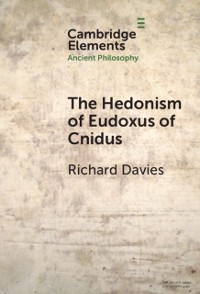 Cover Hedonism of Eudoxus of Cnidus