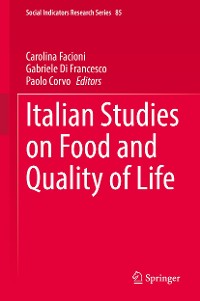 Cover Italian Studies on Food and Quality of Life