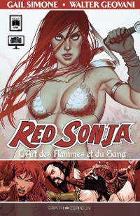 Cover Red Sonja (2) : L''art des flammes et du sang