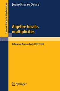 Cover Algèbre Locale, Multiplicités