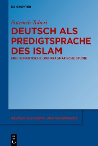 Cover Deutsch als Predigtsprache des Islam