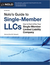 Cover Nolo’s Guide to Single-Member LLCs