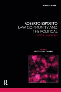 Cover Roberto Esposito