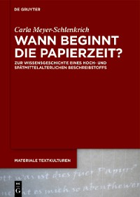 Cover Wann beginnt die Papierzeit?