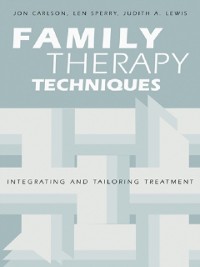 Cover Family Therapy Techniques