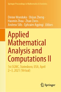 Cover Applied Mathematical Analysis and Computations II