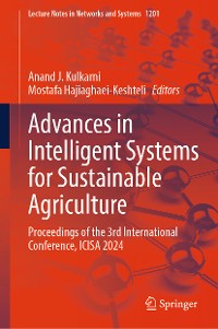 Cover Advances in Intelligent Systems for Sustainable Agriculture