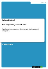 Cover Weblogs und Journalismus