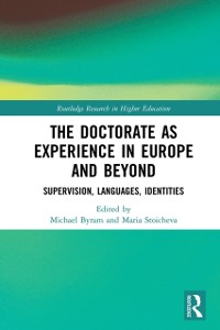 Cover Doctorate as Experience in Europe and Beyond