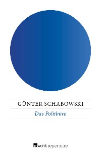 Cover Das Politbüro