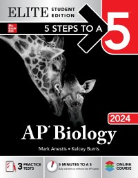 Cover 5 Steps to a 5: AP Biology 2024 Elite Student Edition