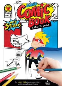 Cover Blank Comic Book: A How-To Series Level 2