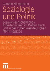 Cover Soziologie und Politik