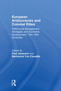 Cover European Aristocracies and Colonial Elites
