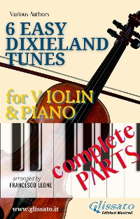 Cover 6 Easy Dixieland Tunes - Violin & Piano (complete)