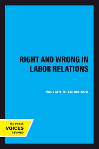 Cover Right and Wrong in Labor Relations