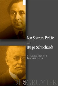 Cover Leo Spitzers Briefe an Hugo Schuchardt