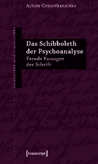 Cover Das Schibboleth der Psychoanalyse