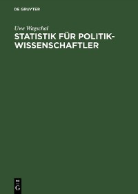 Cover Statistik für Politikwissenschaftler