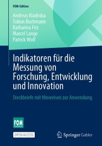 Cover Indikatoren für die Messung von Forschung, Entwicklung und Innovation